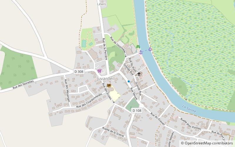 Juvardeil location map