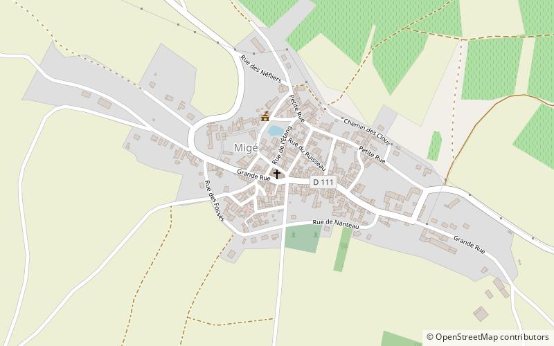 Saint-Romain Church location map