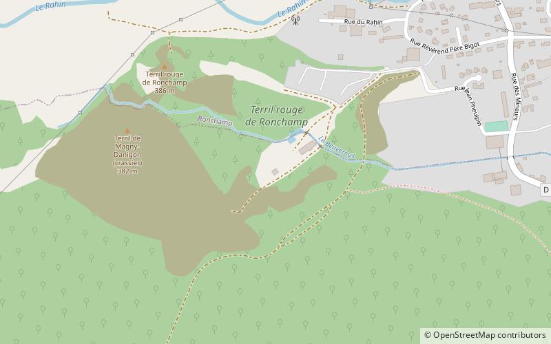 tremie ronchamp location map