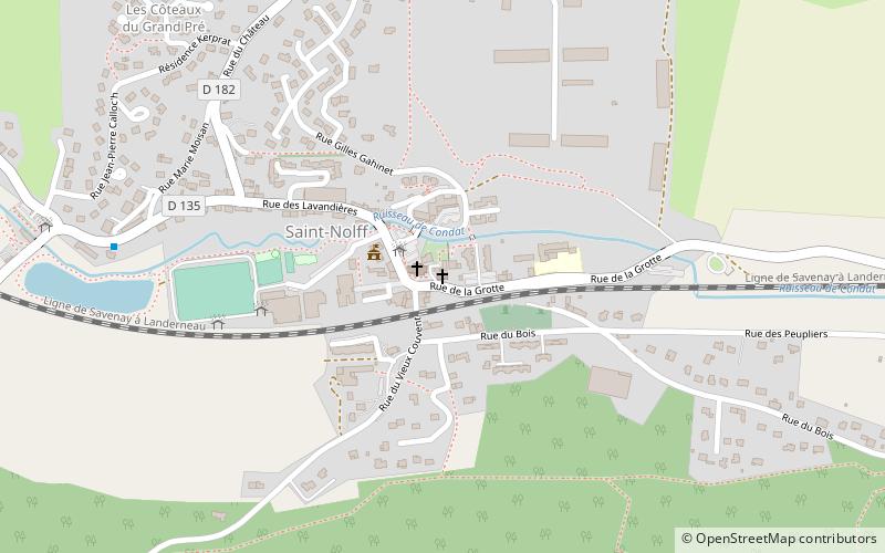 Chapelle Sainte-Anne de Saint-Nolff location map