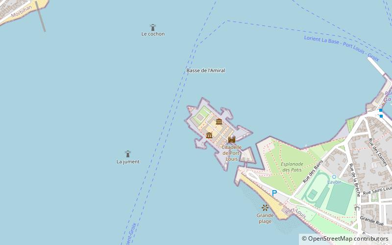 Musée national de la Marine de Port-Louis location map