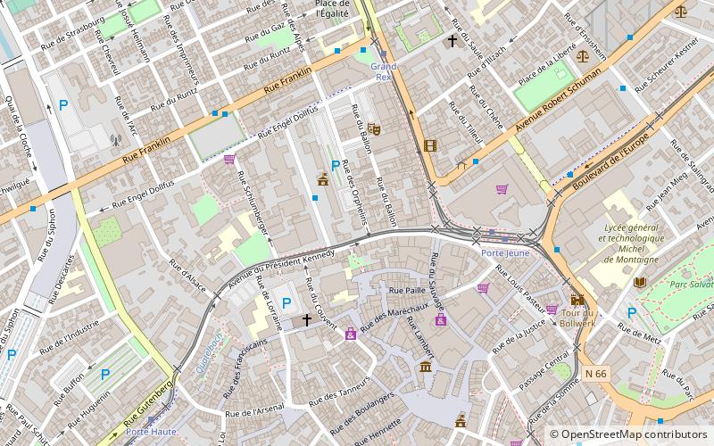 Mulhouse Alsace Agglomération location map