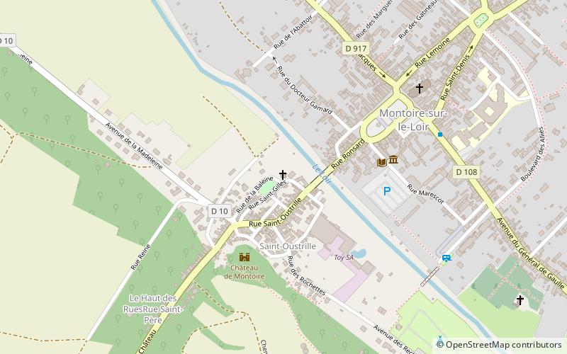Chapelle Saint-Gilles location map