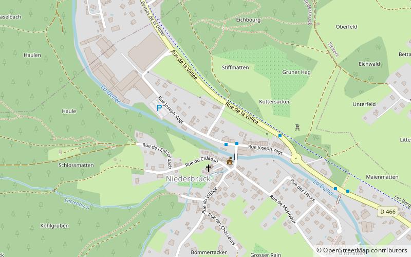niederbruck regionaler naturpark ballons des vosges location map