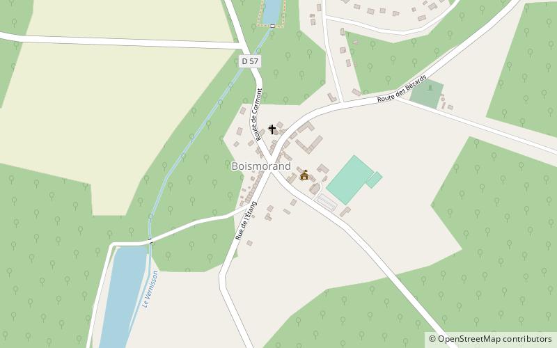 Boismorand location map