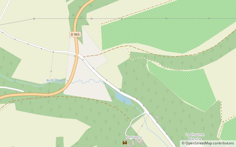 Venoy location map