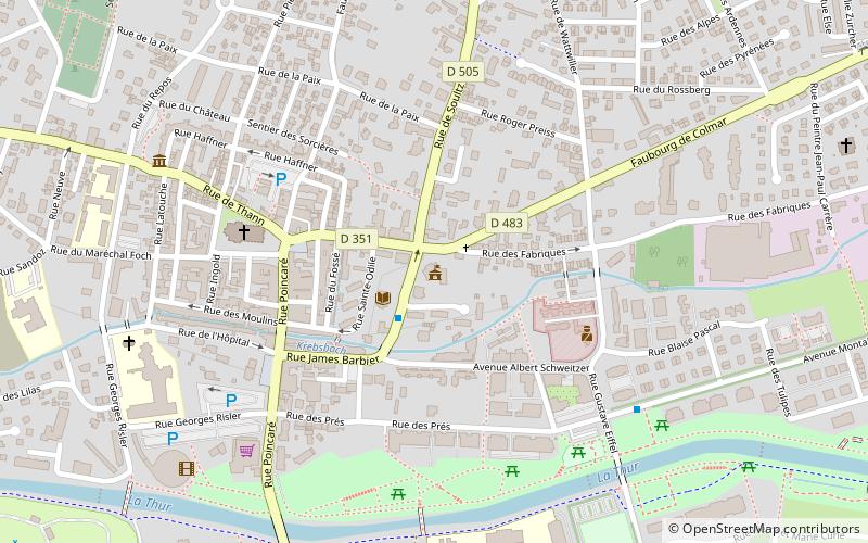Mairie de Cernay location map