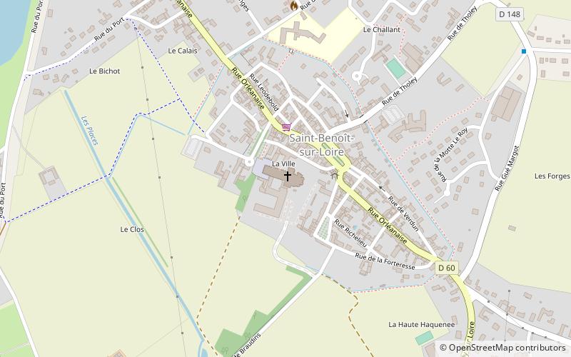 Fleury location map