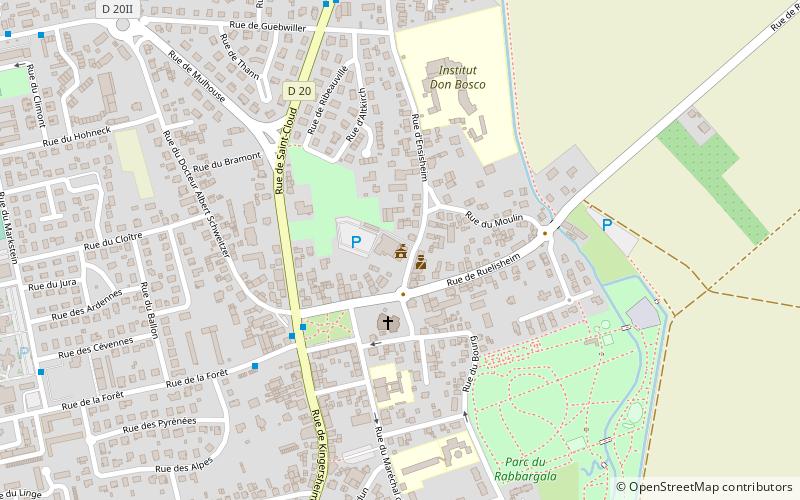 Mairie de Wittenheim location map