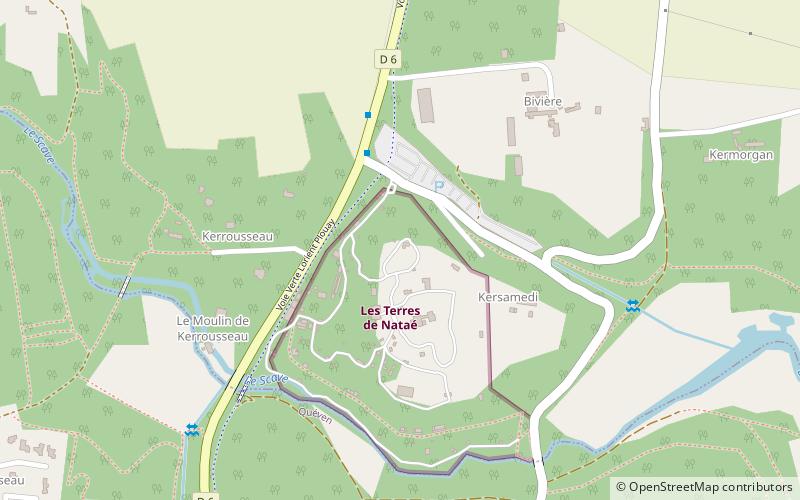 Zoo de Pont-Scorff location map