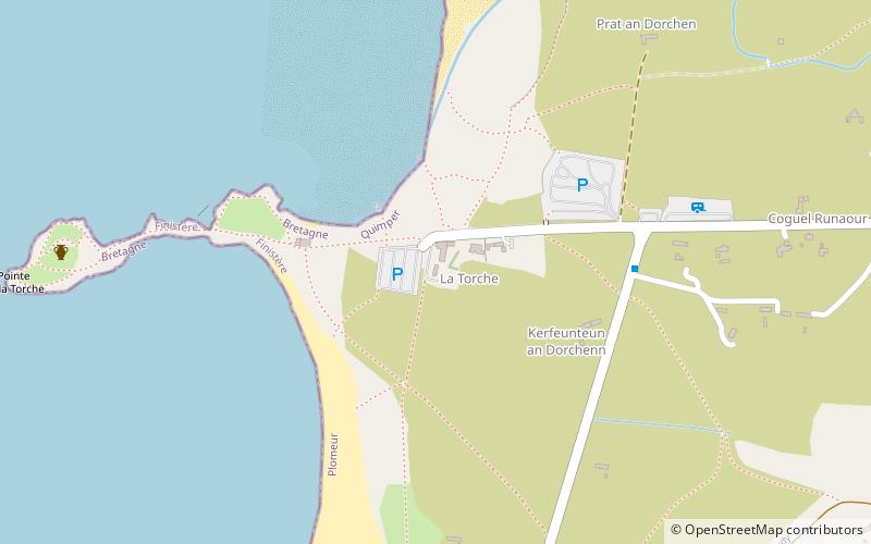 École de Surf de Bretagne location map