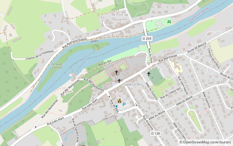 Opactwo św. Piotra location map