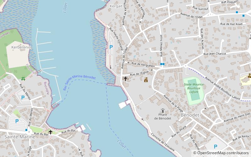 Saint-Thomas Becket location map