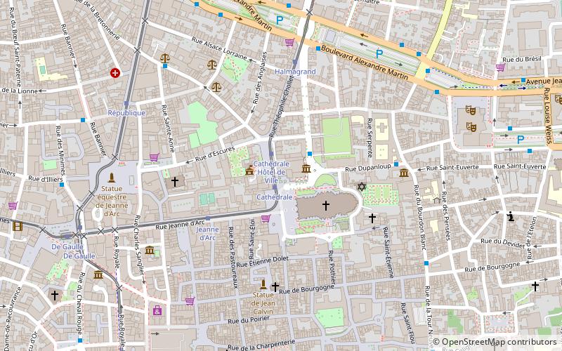 Cenabum location map