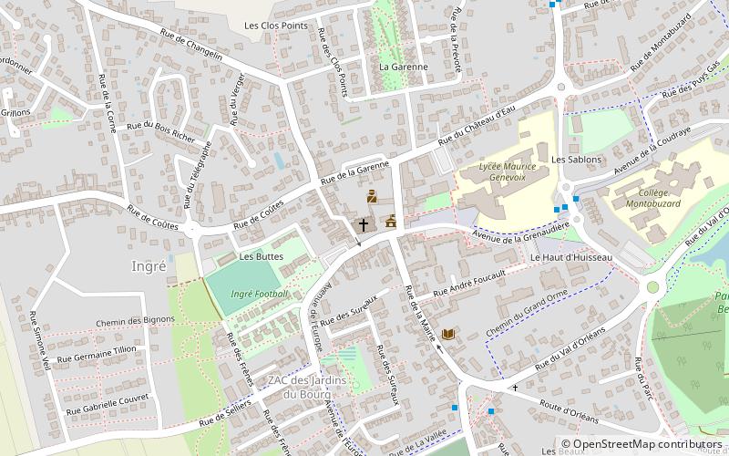 Saint-Loup Church location map