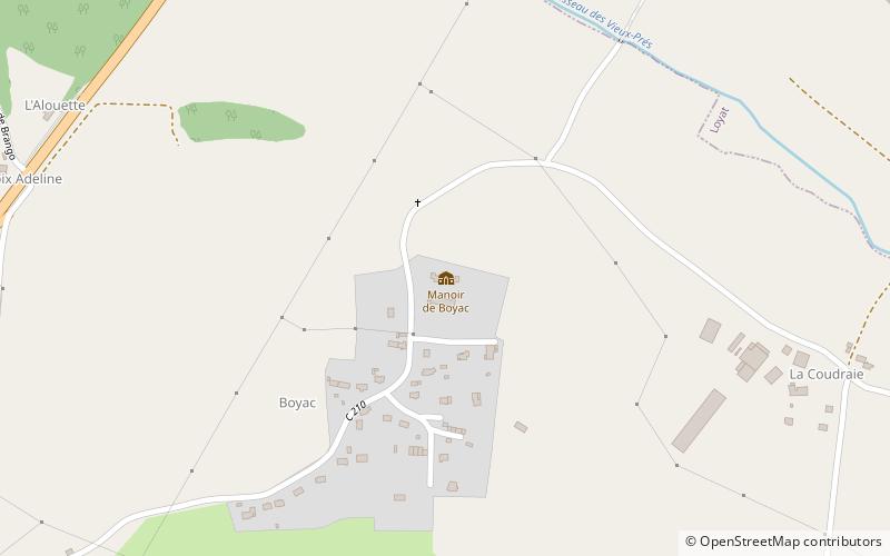 Manoir de Boyac location map