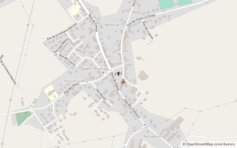 Église Saint-Thuriau location map