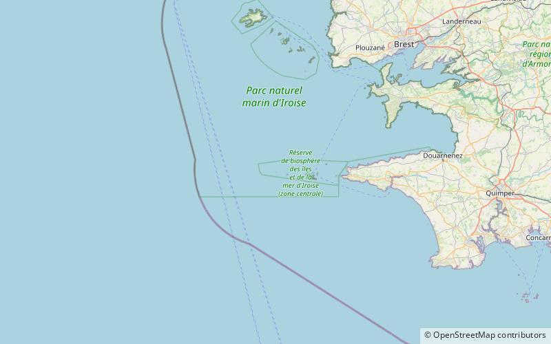 Phare d'Ar-Men location map