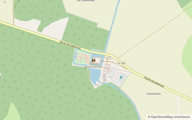 Château de Chamerolles location map