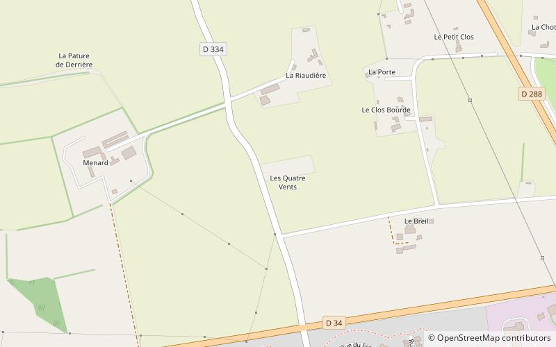 Chavagne location map