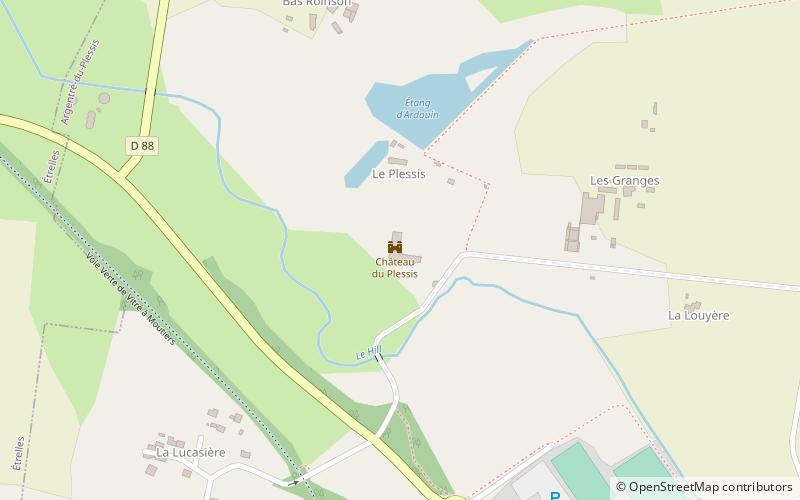 Château du Plessis location map