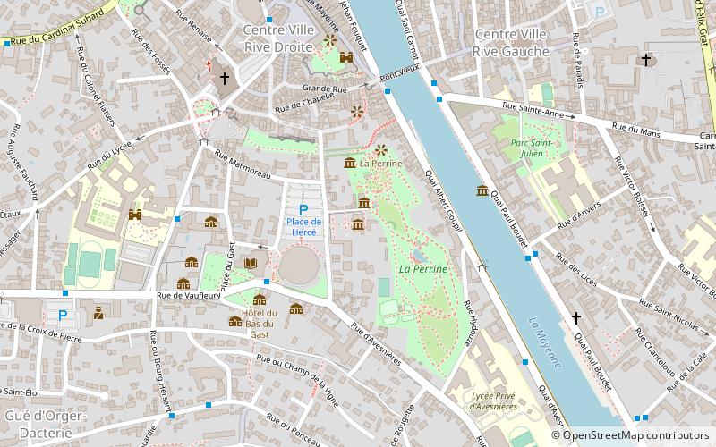 Musée des Sciences location map