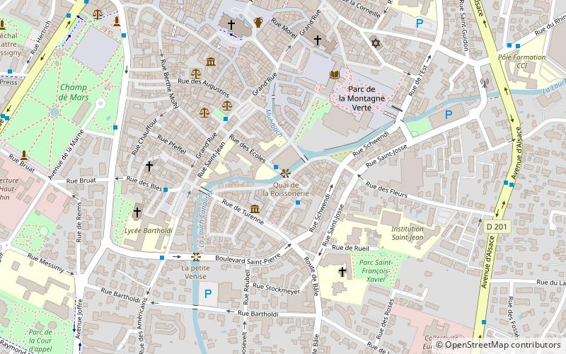 La Petite Venise location map
