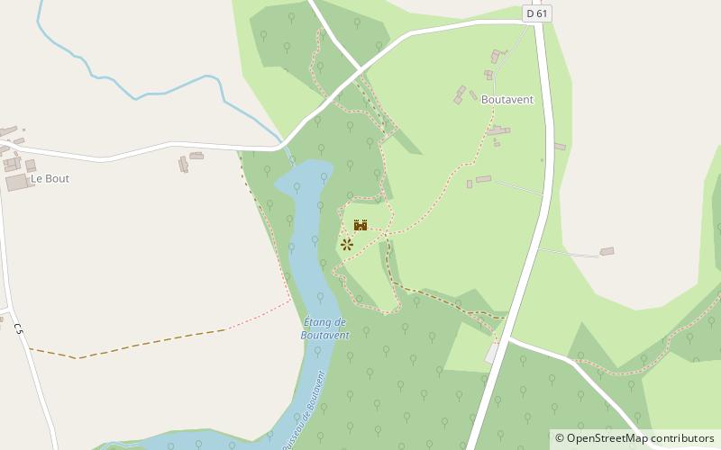 chateau de boutavent iffendic location map