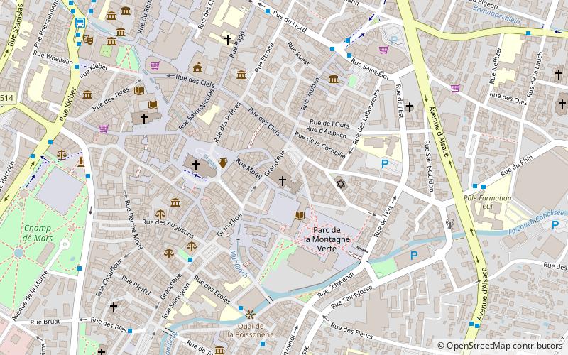 St-Mathieu location map