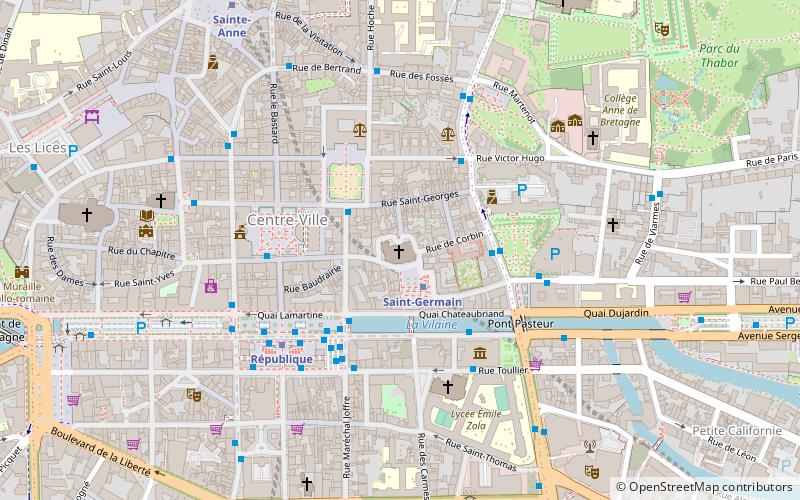 Place St Germain location map