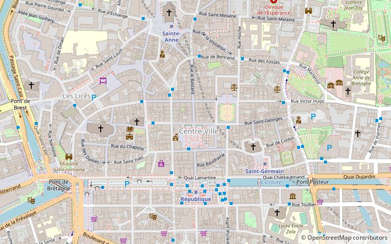 Rue le Bastard location map