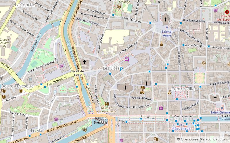 Halles Martenot location map