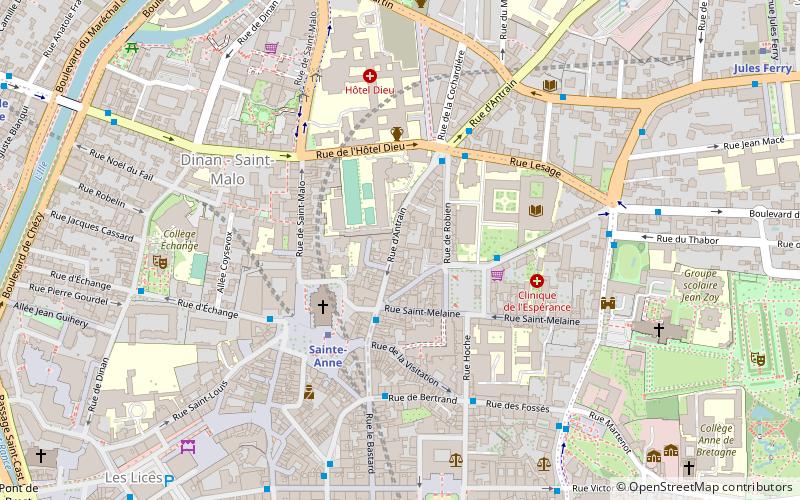 oniris galerie art contemporain rennes location map