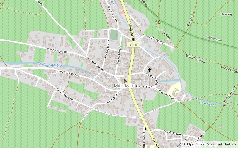 Mittelwihr location map