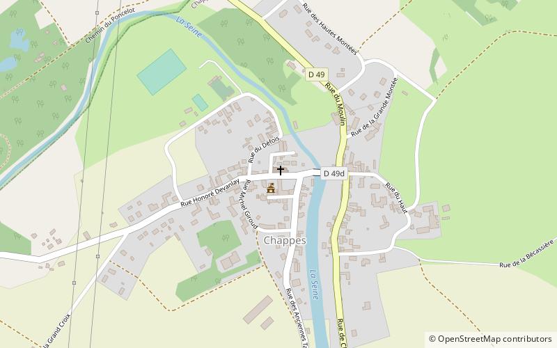 Kościół Saint-Loup location map