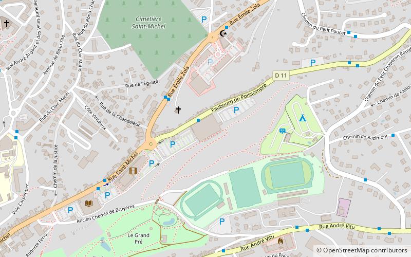 Patinoire de Poissompré location map