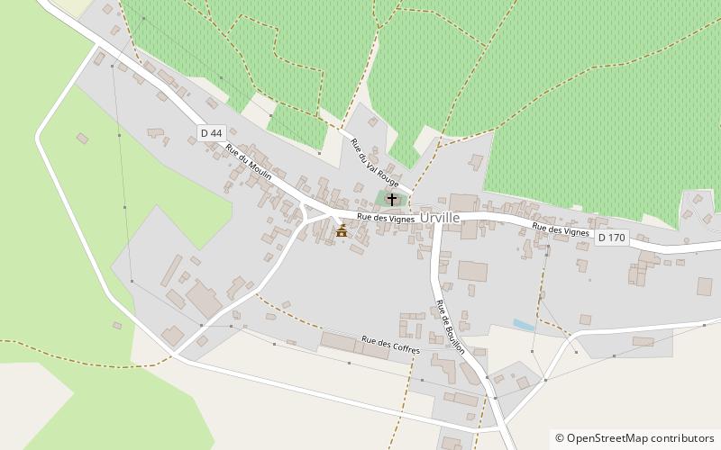 Urville location map