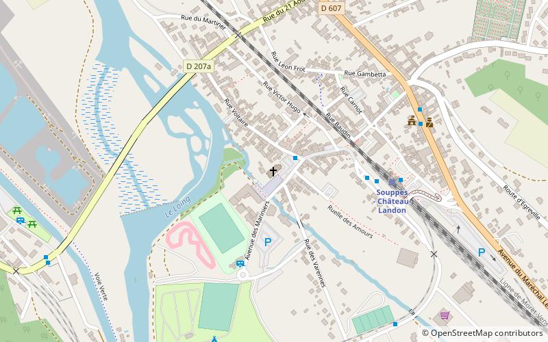 St-Clair-St-Léger location map