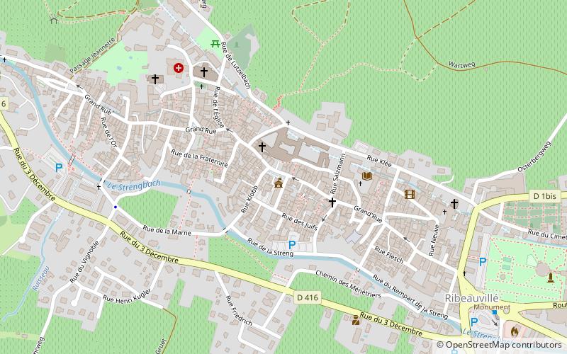 Fontanna location map