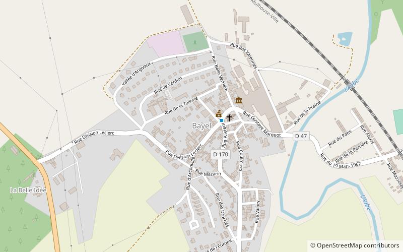 Bayel location map