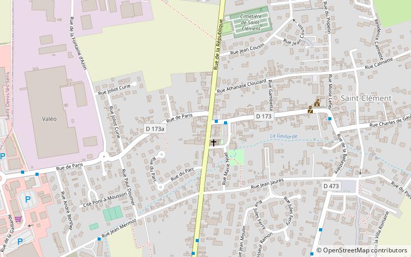 Saint-Clément location map