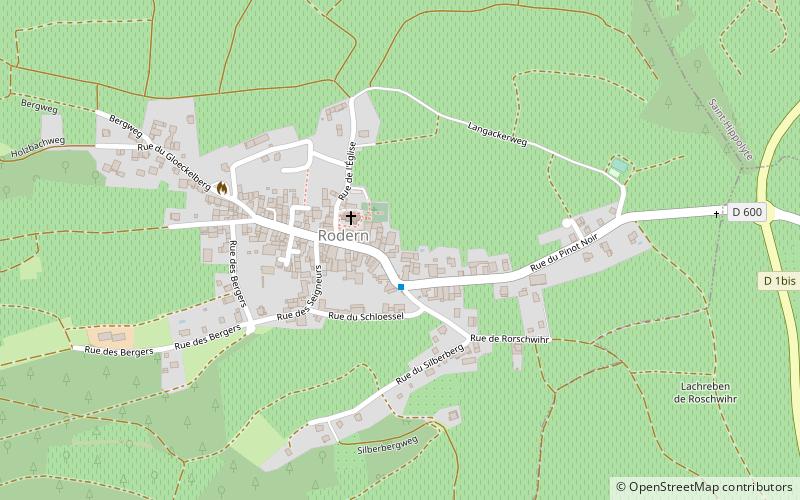 Rodern location map