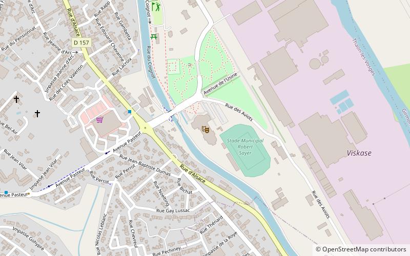 La Rotonde location map