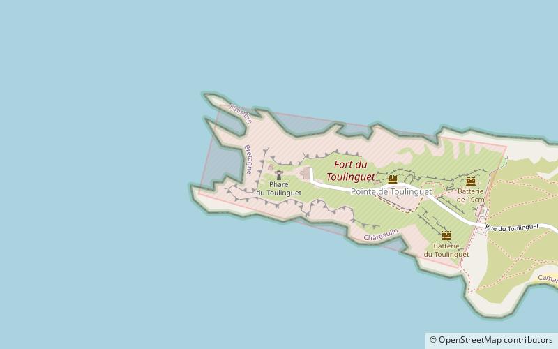 Pointe du Toulinguet location map