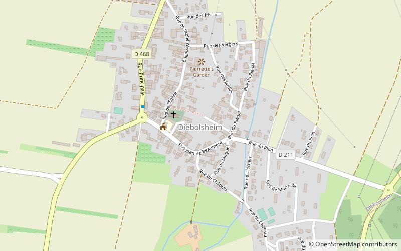 Diebolsheim location map
