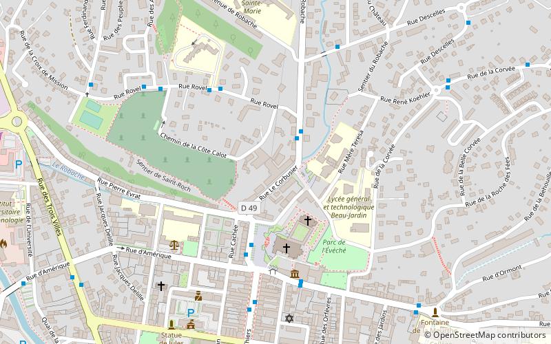 Usine Claude-et-Duval location map
