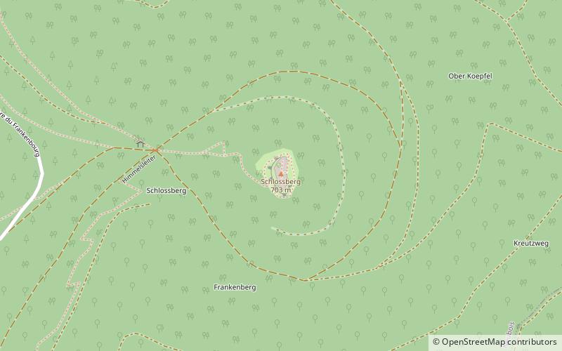 Frankenburg location map