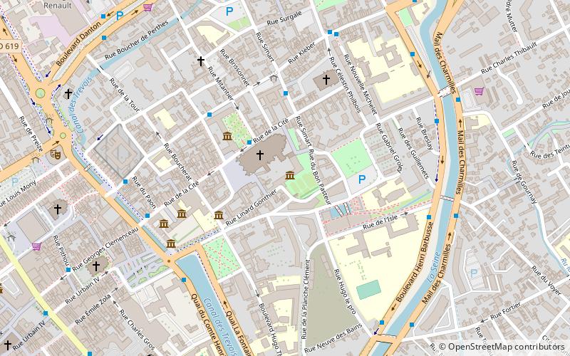 Musée d'art moderne de Troyes location map