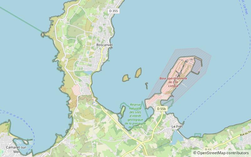 Île des Morts location map