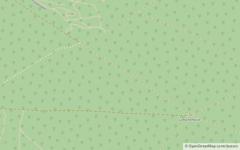 arboretum du cranou le faou location map